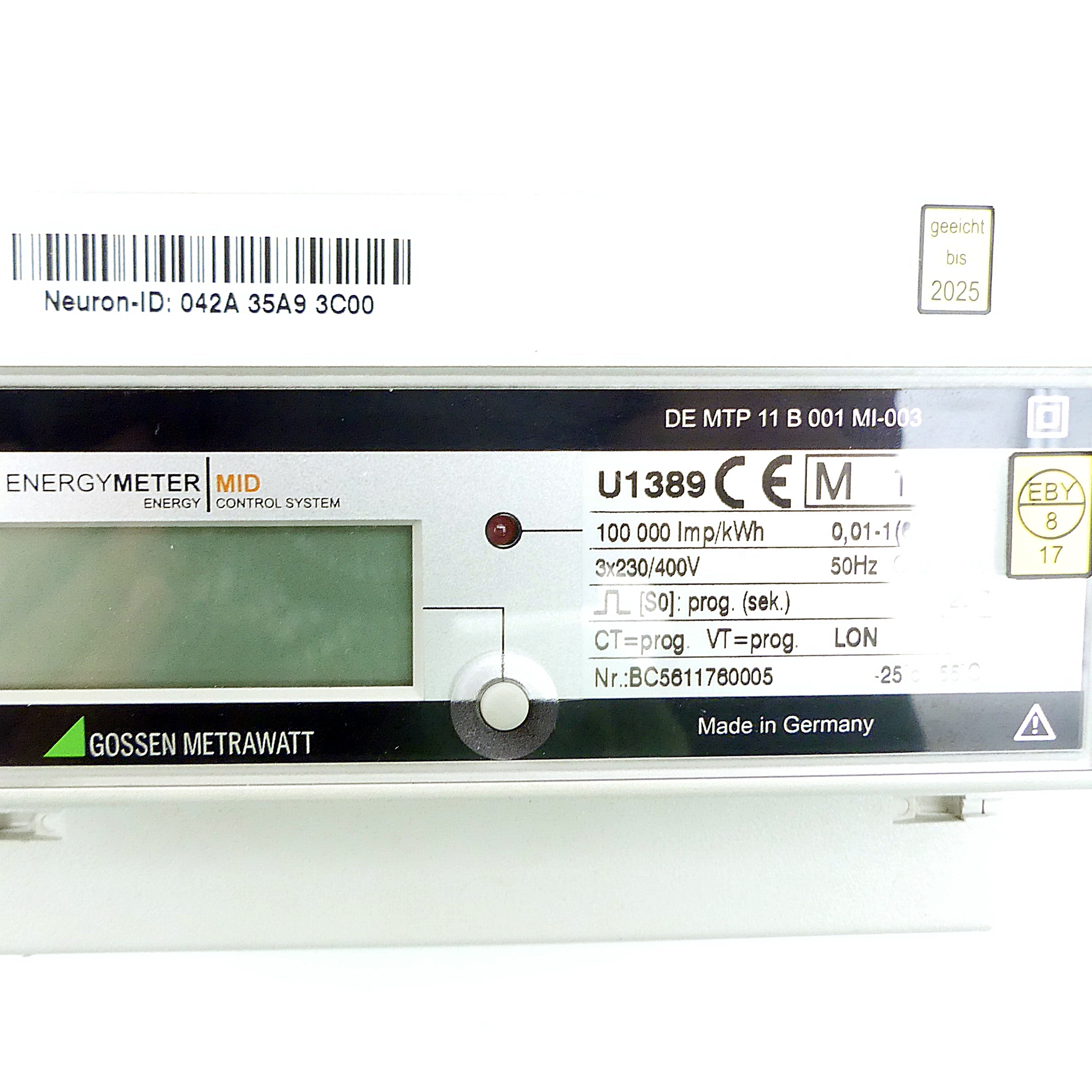 Gossen Metrawatt Energymeter 