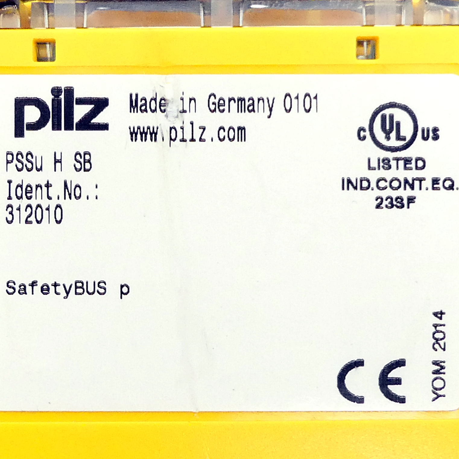 SafetyBUS Communicaton module PSSu H SB 