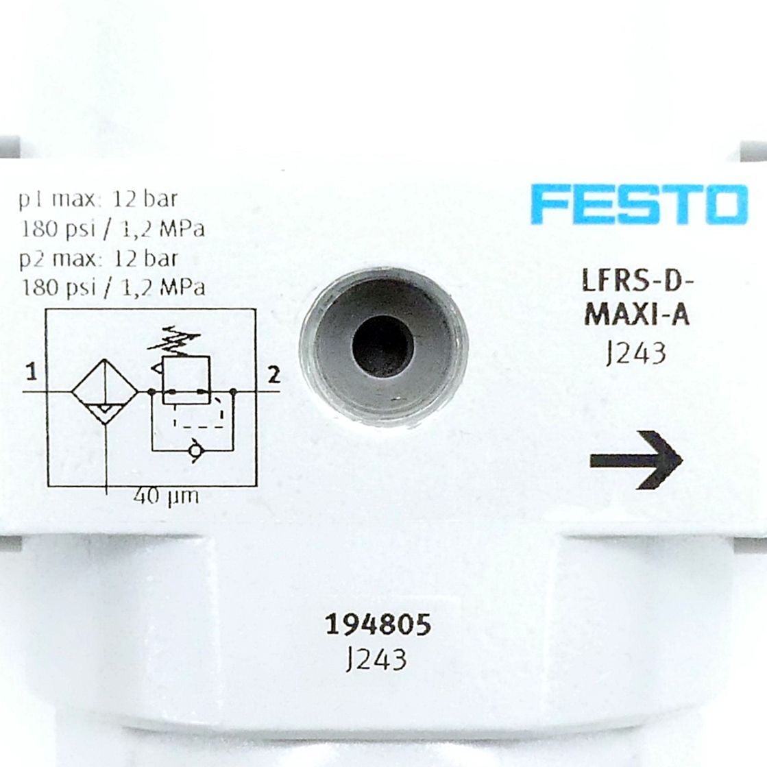 Filter regulator unit LFRS-1-D-MAXI-A 