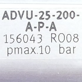 Short-stroke cylinder ADVU-25-200-A-P-A 