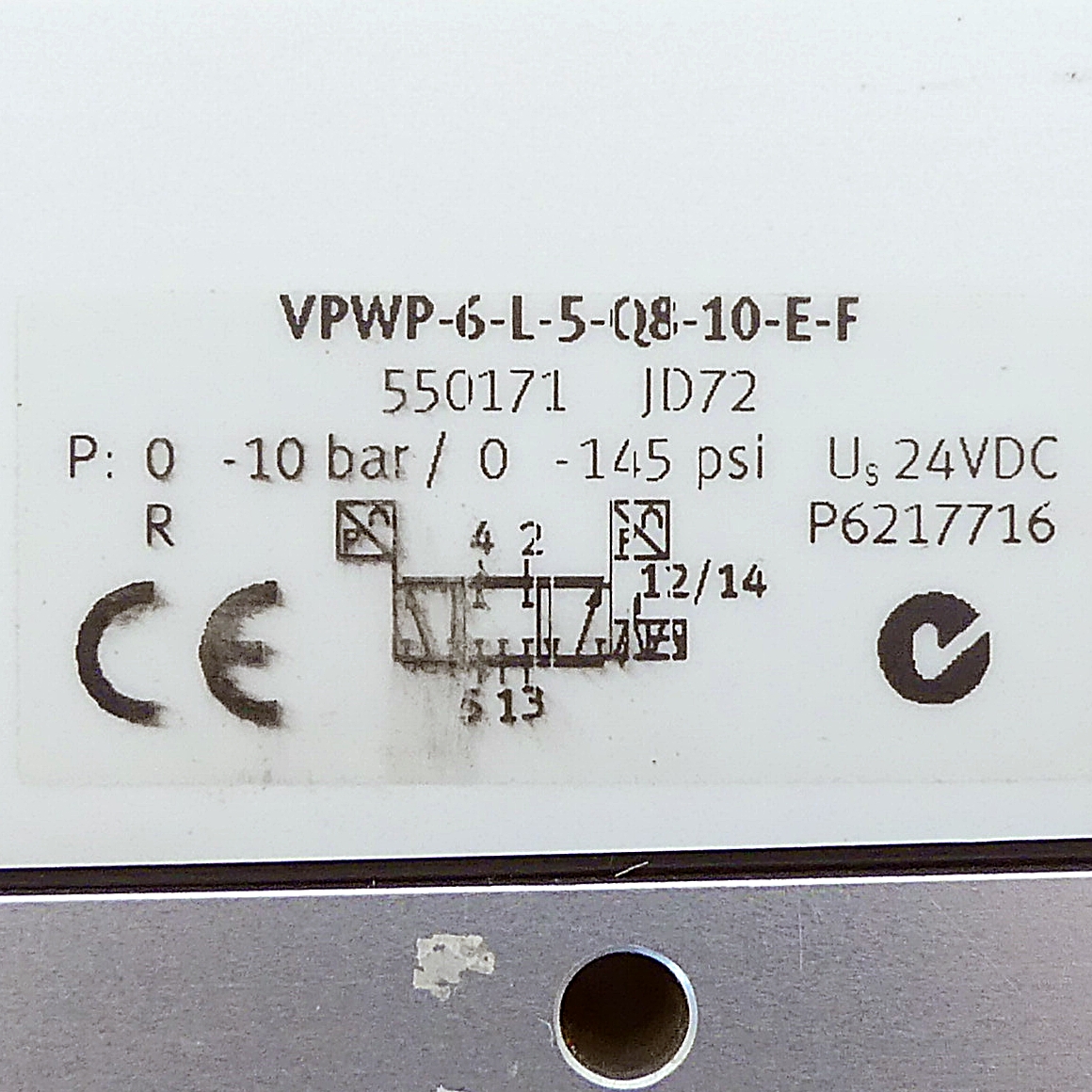 Proportional-Wegeventil VPWP-6L-5-Q8-10-E-F 