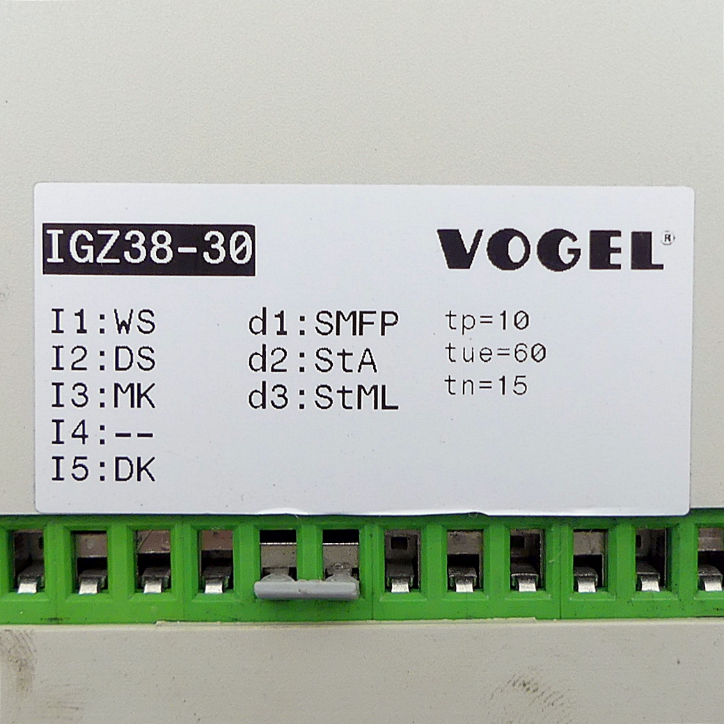 Steuergerät IGZ38-30 