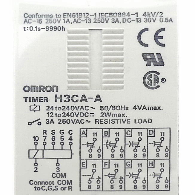 Time relay H3CA-A 