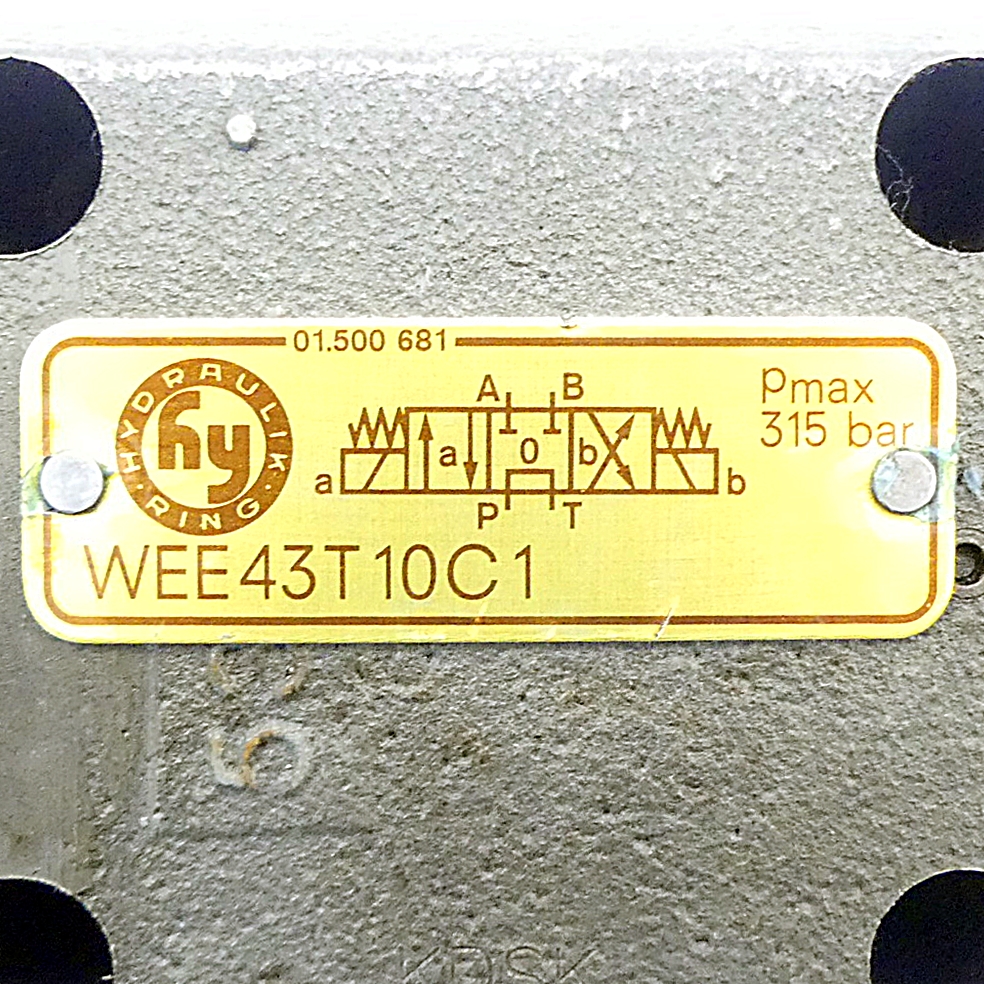 4/3 Directional control valve 