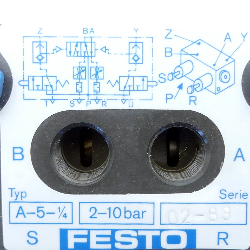 Pneumatic valve A-5-1/4 