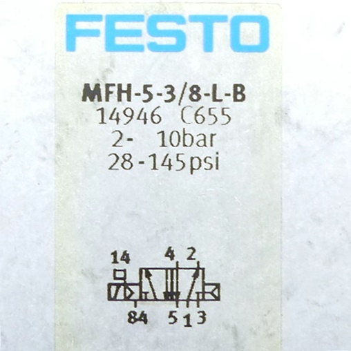 Solenoid valve MFH-5-3/8-L-B 