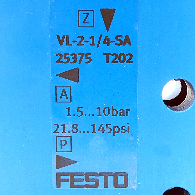 Pneumatikventil VL-2-1/4-SA 