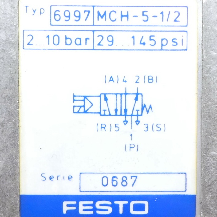 Solenoid valve MCH-5-1/2 