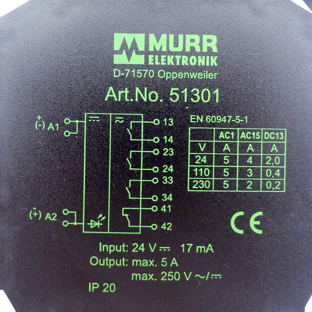 Output Relay RM 131/24 