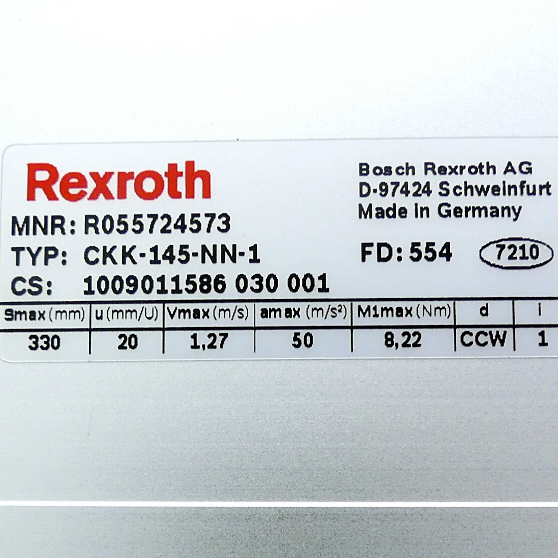 Linear module CKK-145-NN-1 