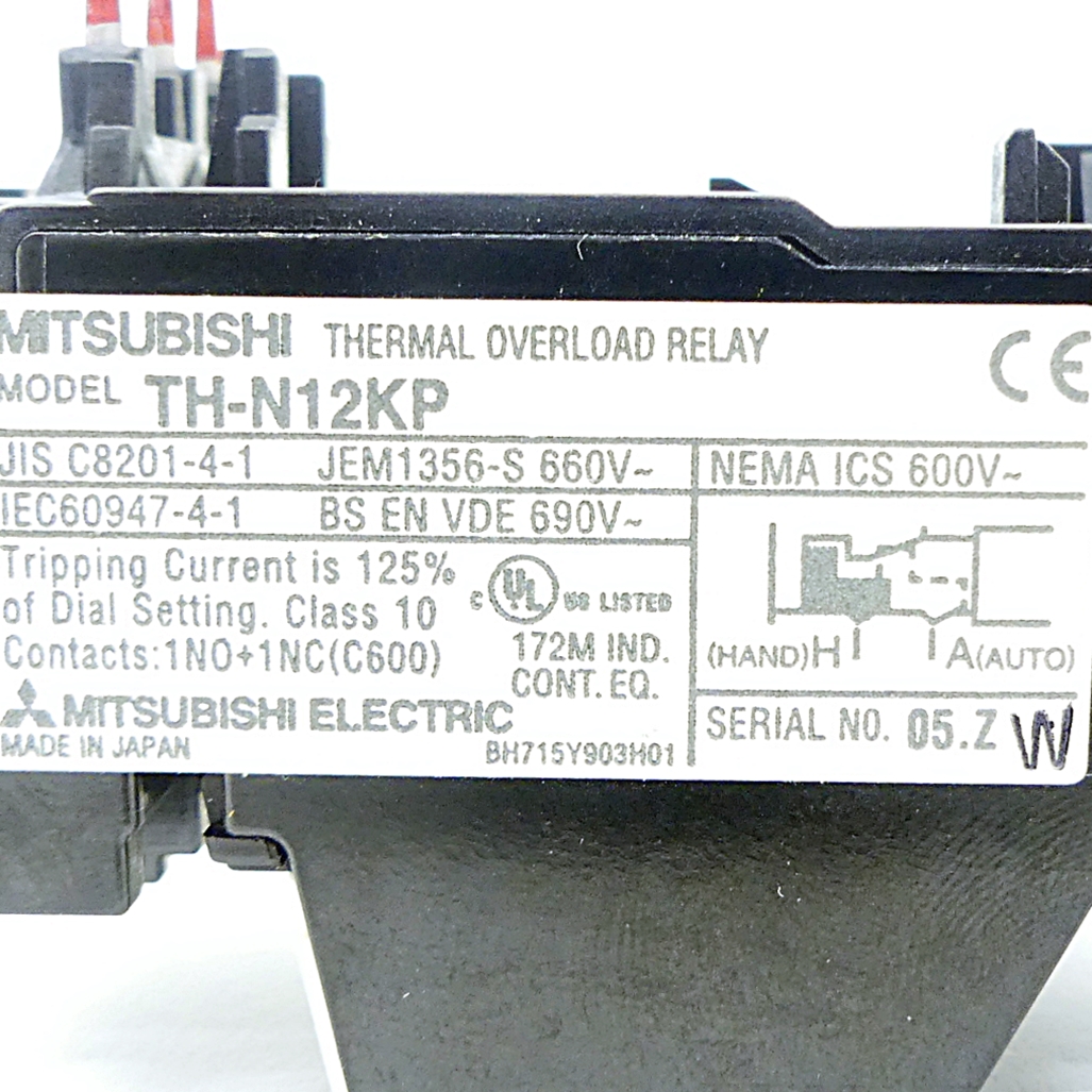 Thermal Overload Relay 