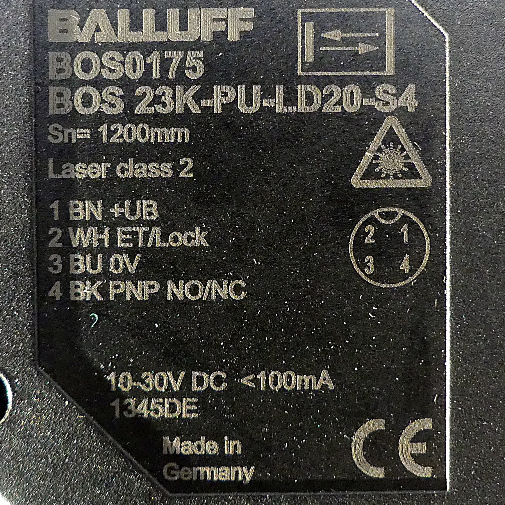 Optoelektronischer Sensor BOS0175 