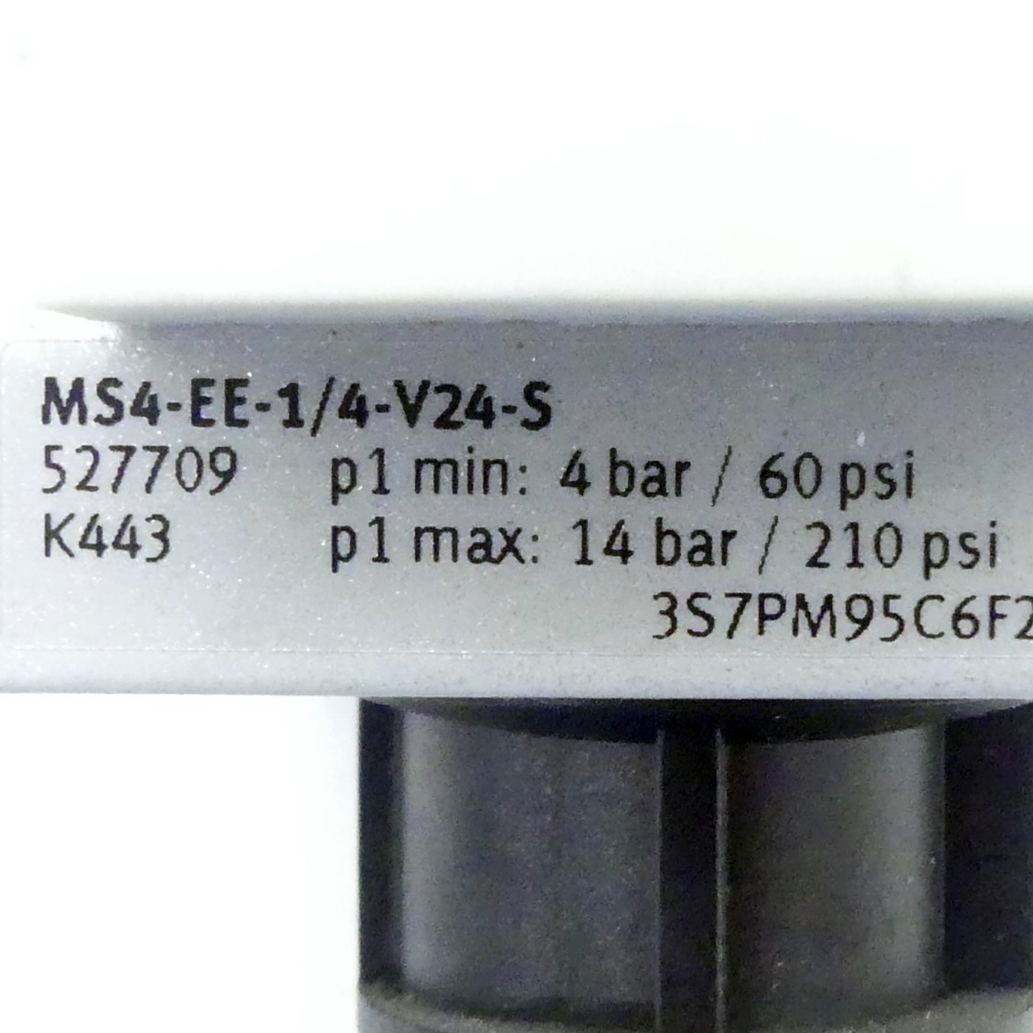 Switch-on valve MS4-EE-1/4-V24-S 