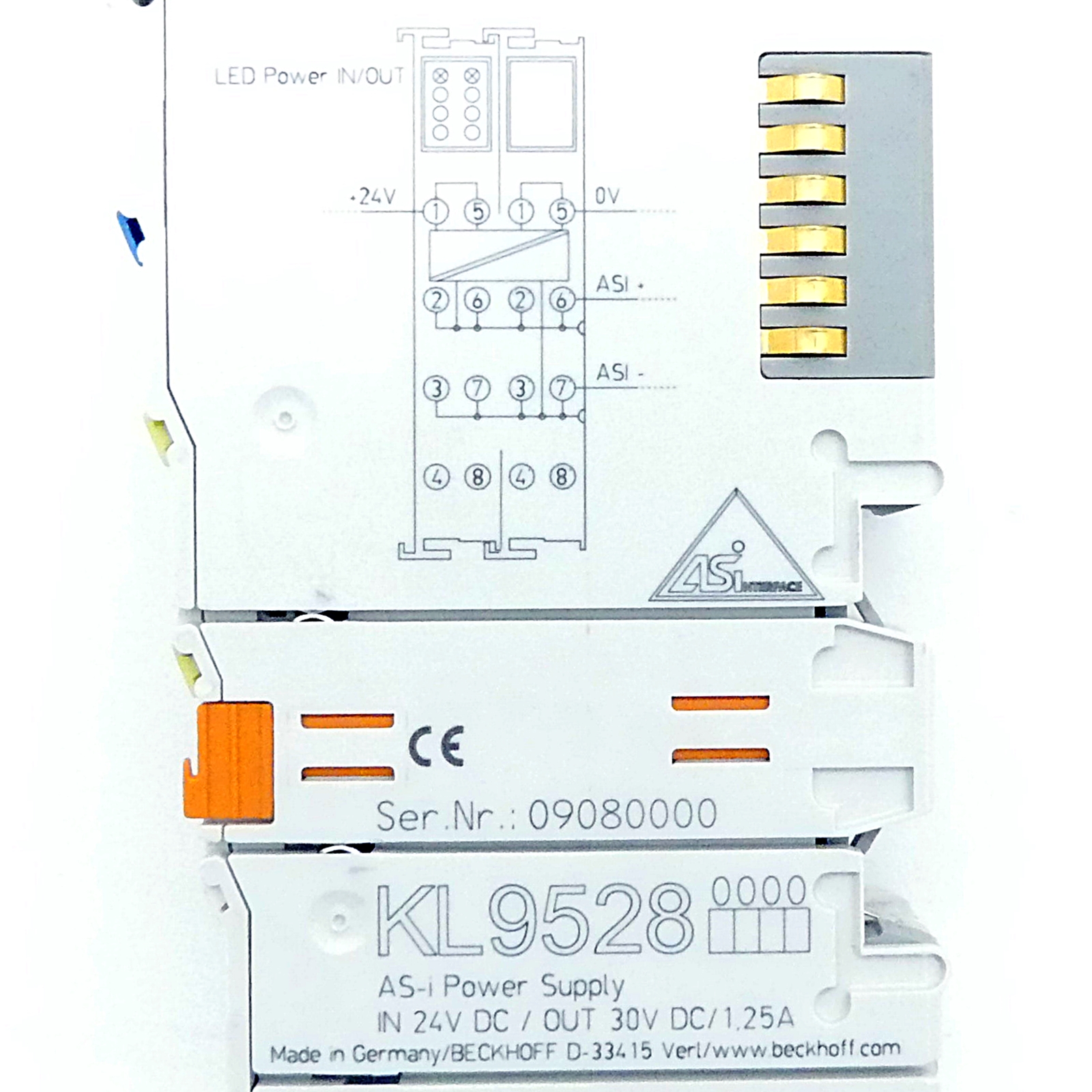 AS-Interface-Power Supply Terminal 