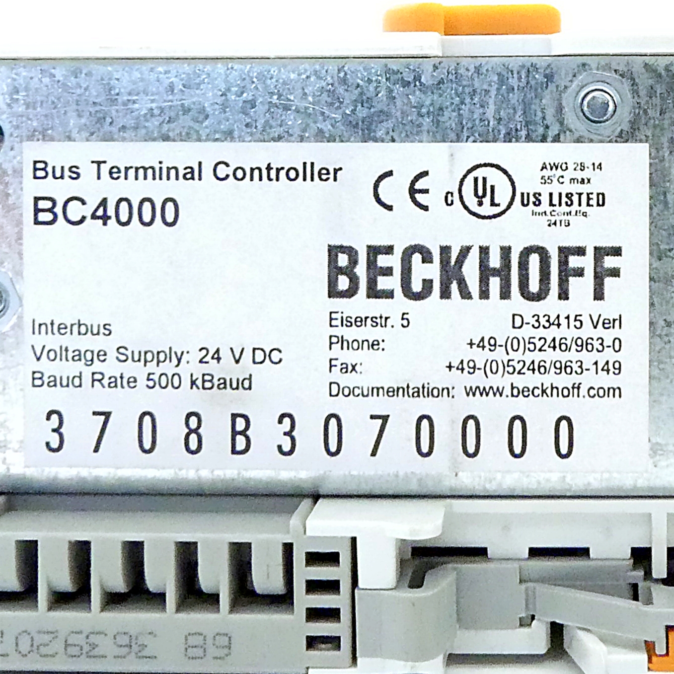 Interbus bus coupler 