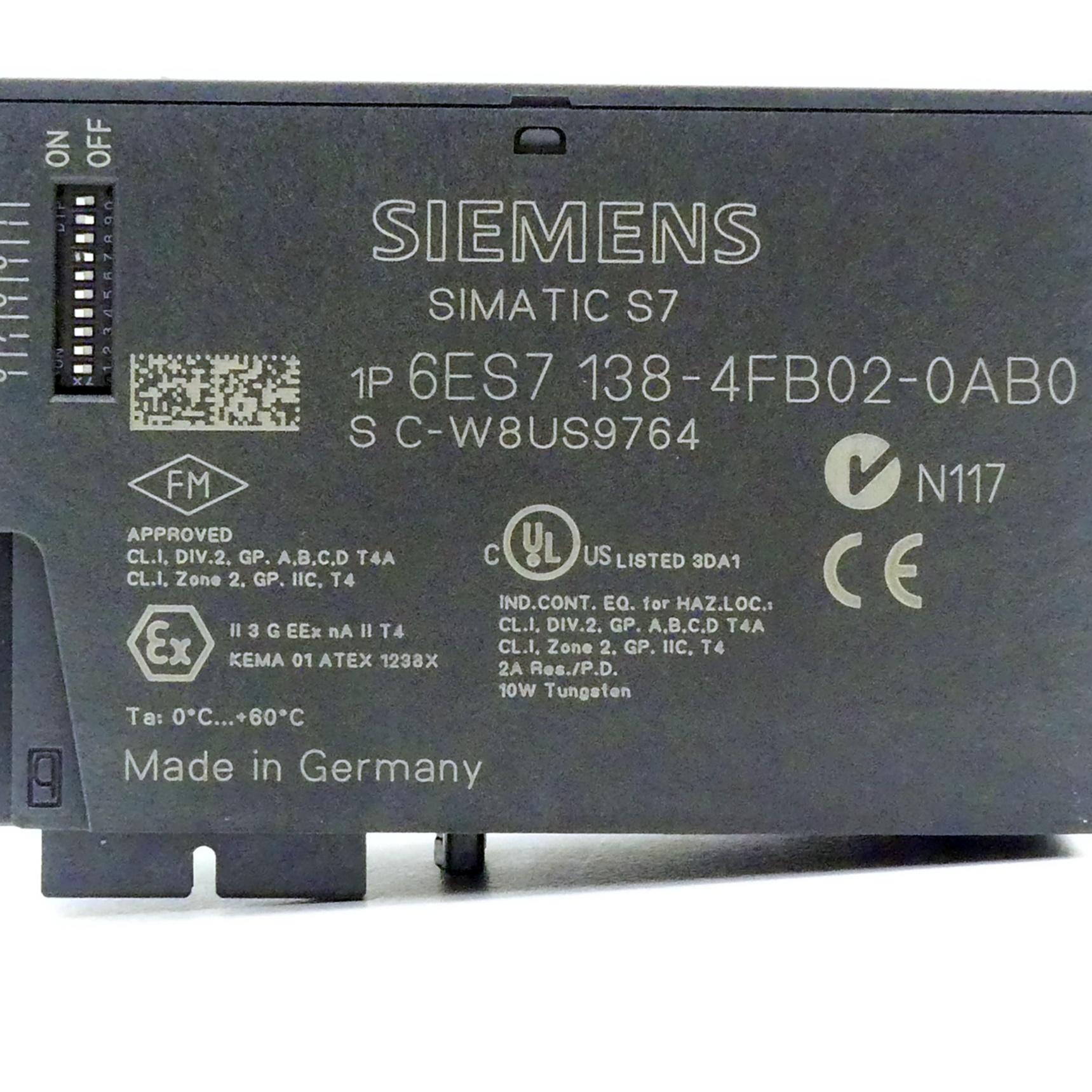 SIMATIC DP, ELEKTRONIKMODUL 6ES7 138-4FB02-0AB0 