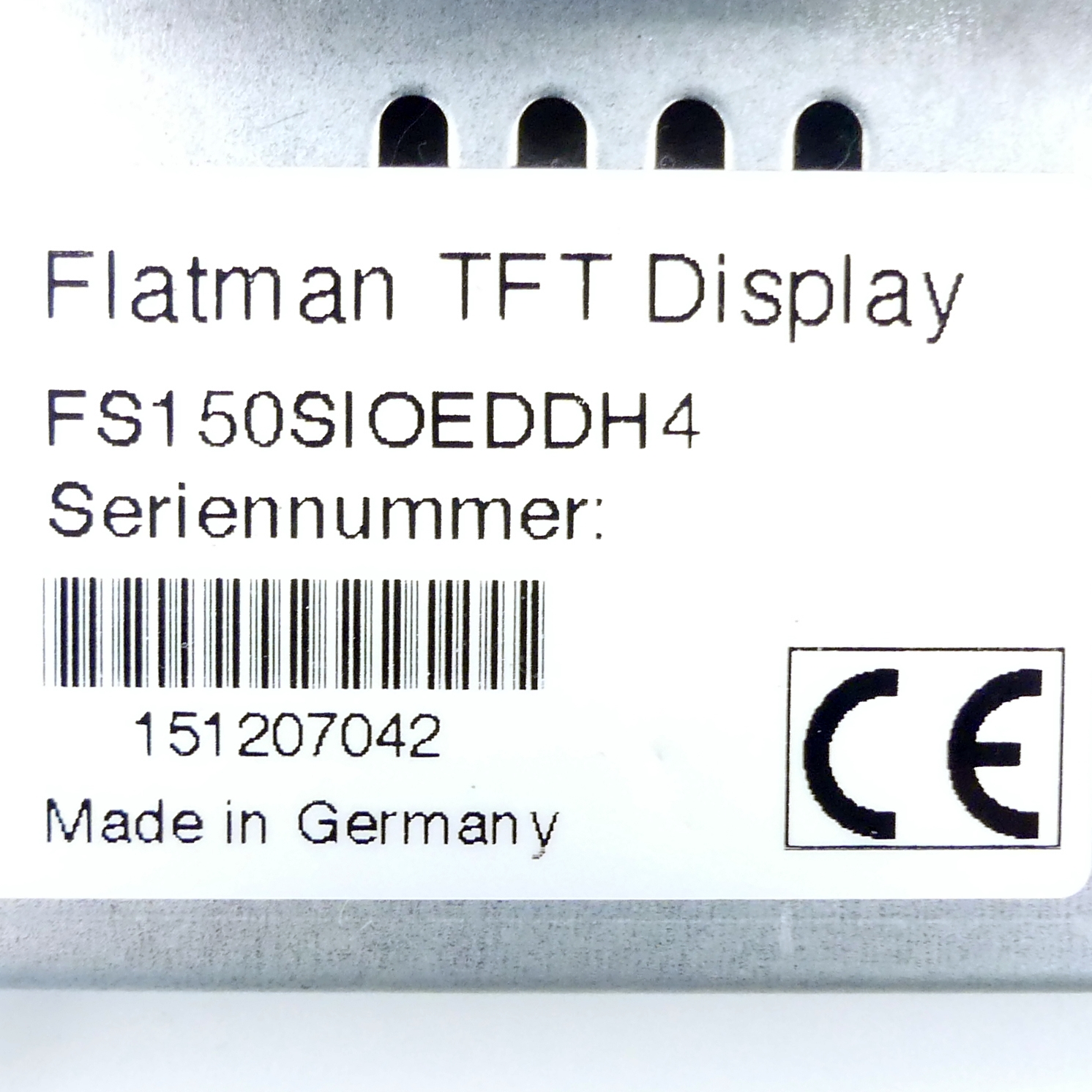 Industrial monitor Flatman 