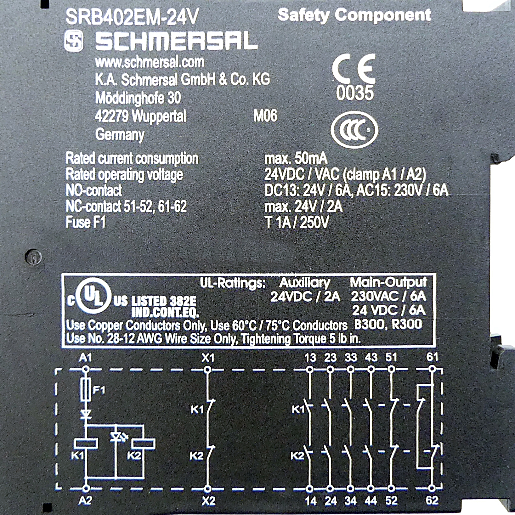 Output module extension without cover 