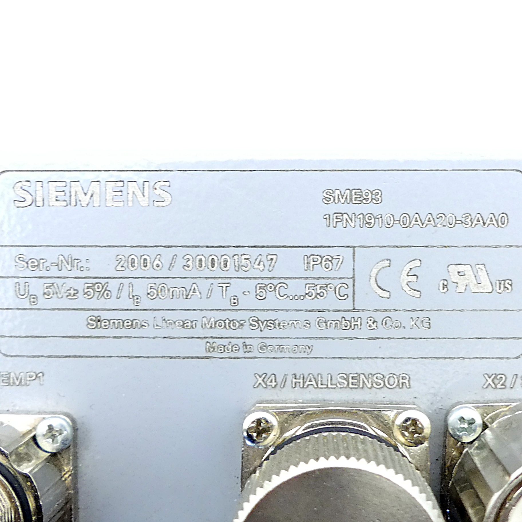 Encoder connection box SME93 