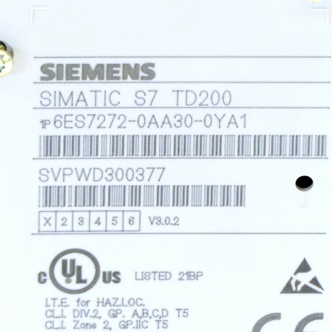 Siemens Simatic S7 TD200 