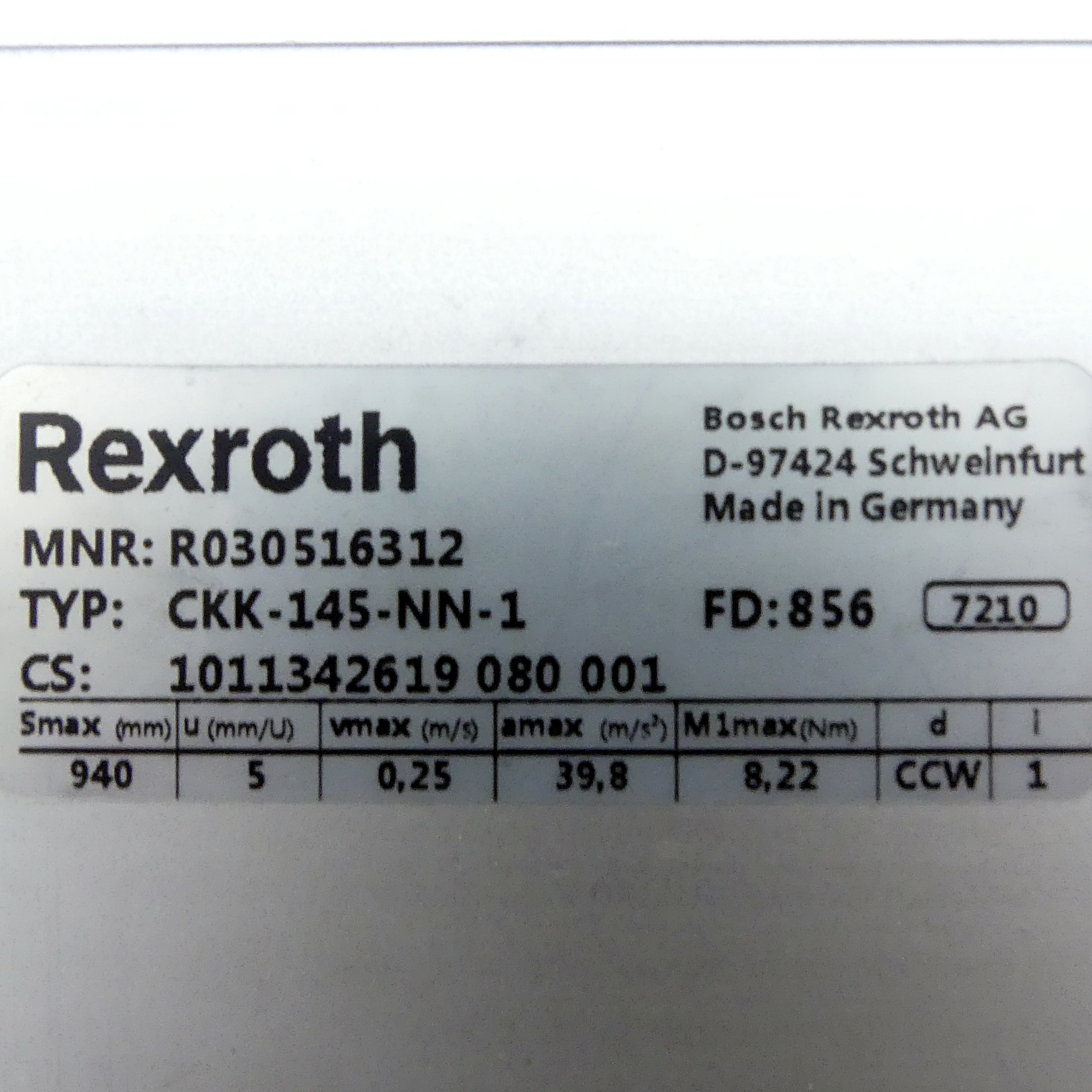 Linear module CKK-145-NN-1 