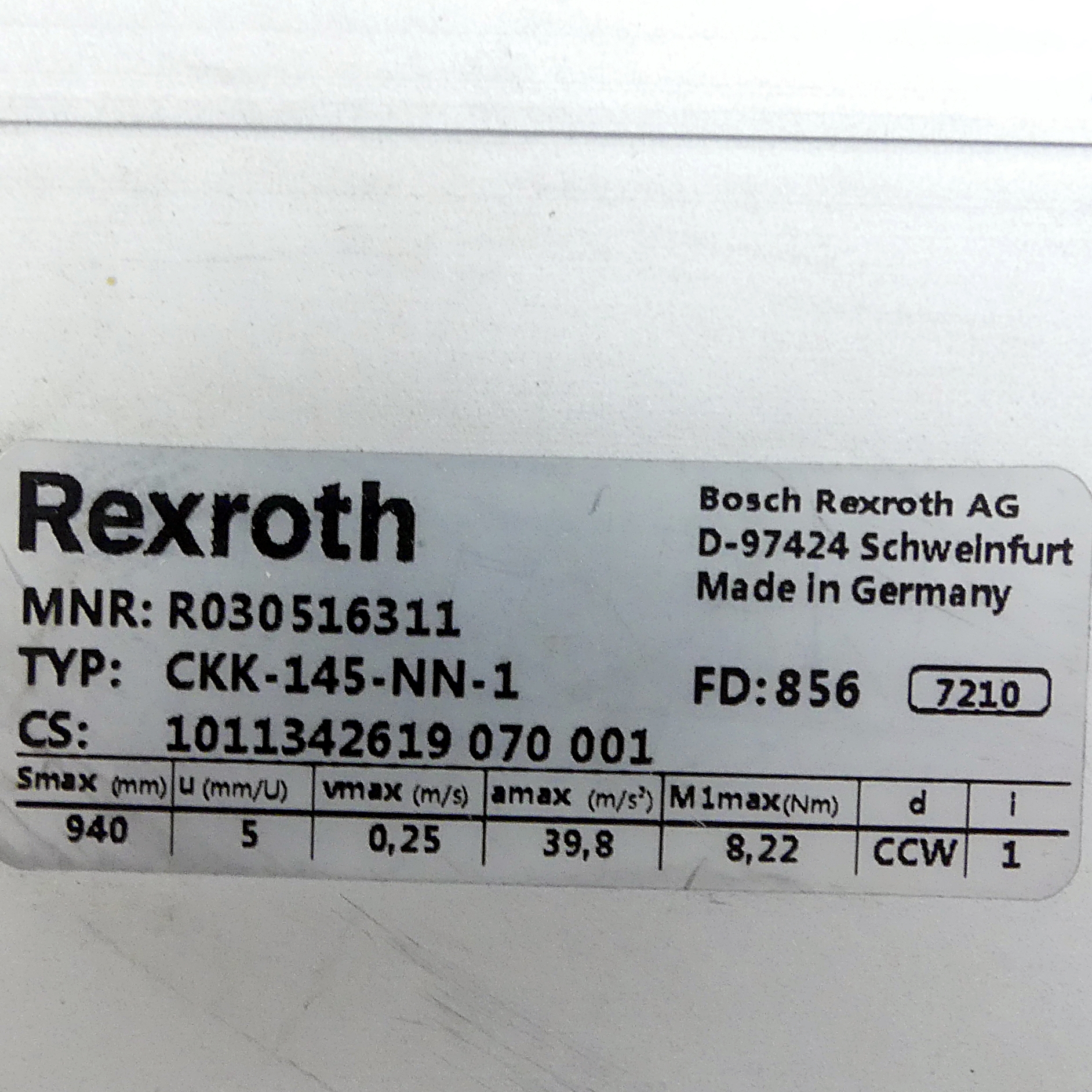 Linear module CKK-145-NN-1 