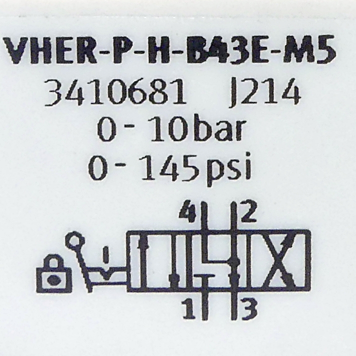 Steuerschieber VHER-P-H-B43E-M5 