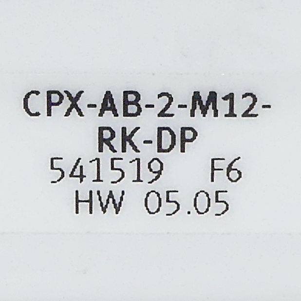 Manifold block CPX-AB-2-M12-RK-DP 