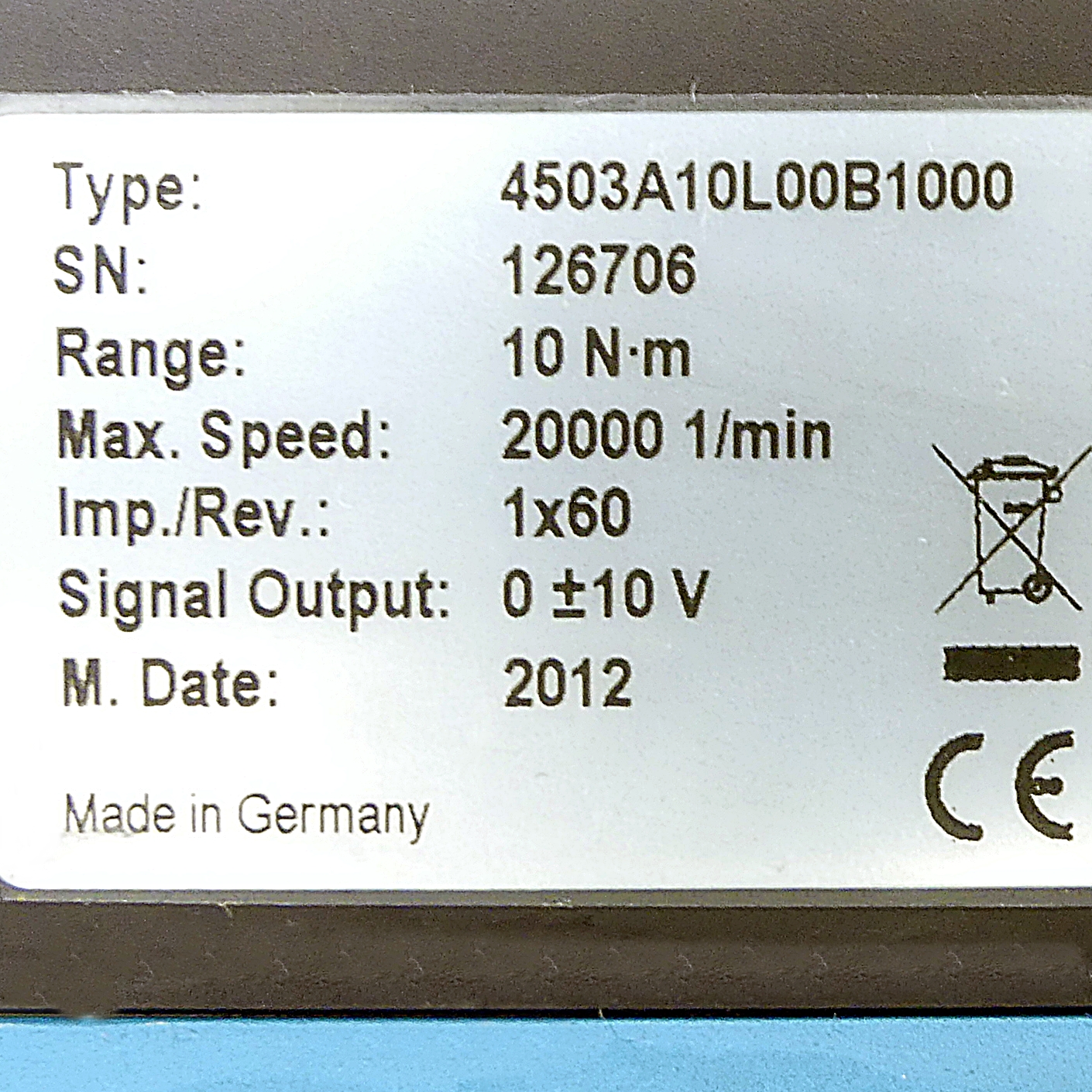 Torque transducer 