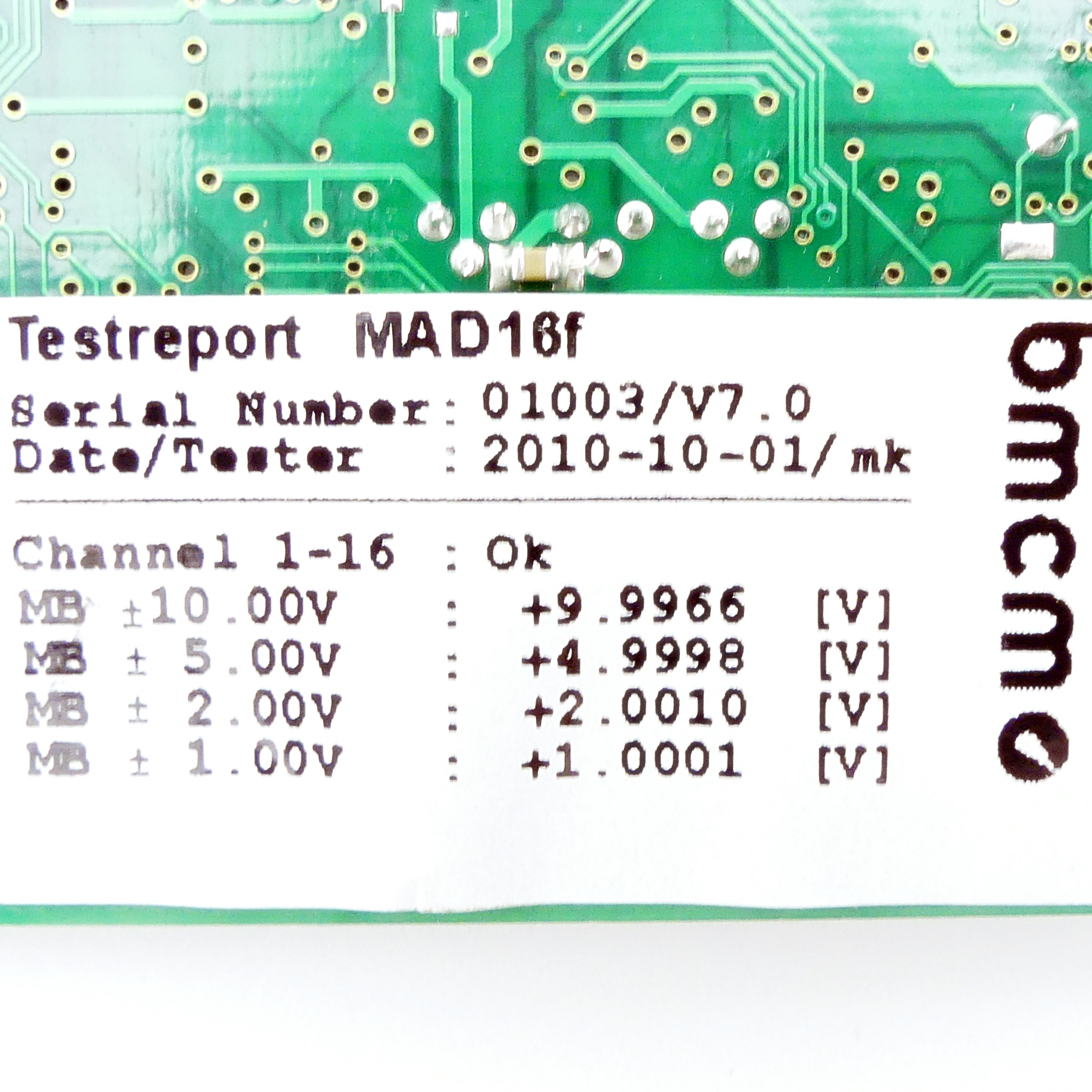 Analog Input Module 