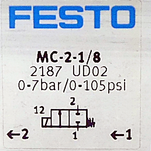 Solenoid valve MC-2-1/8 