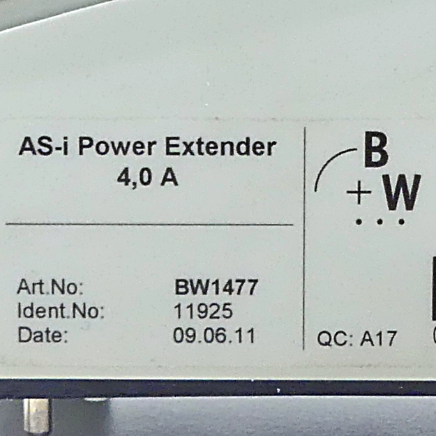 AS-i Power supply decoupling unit 