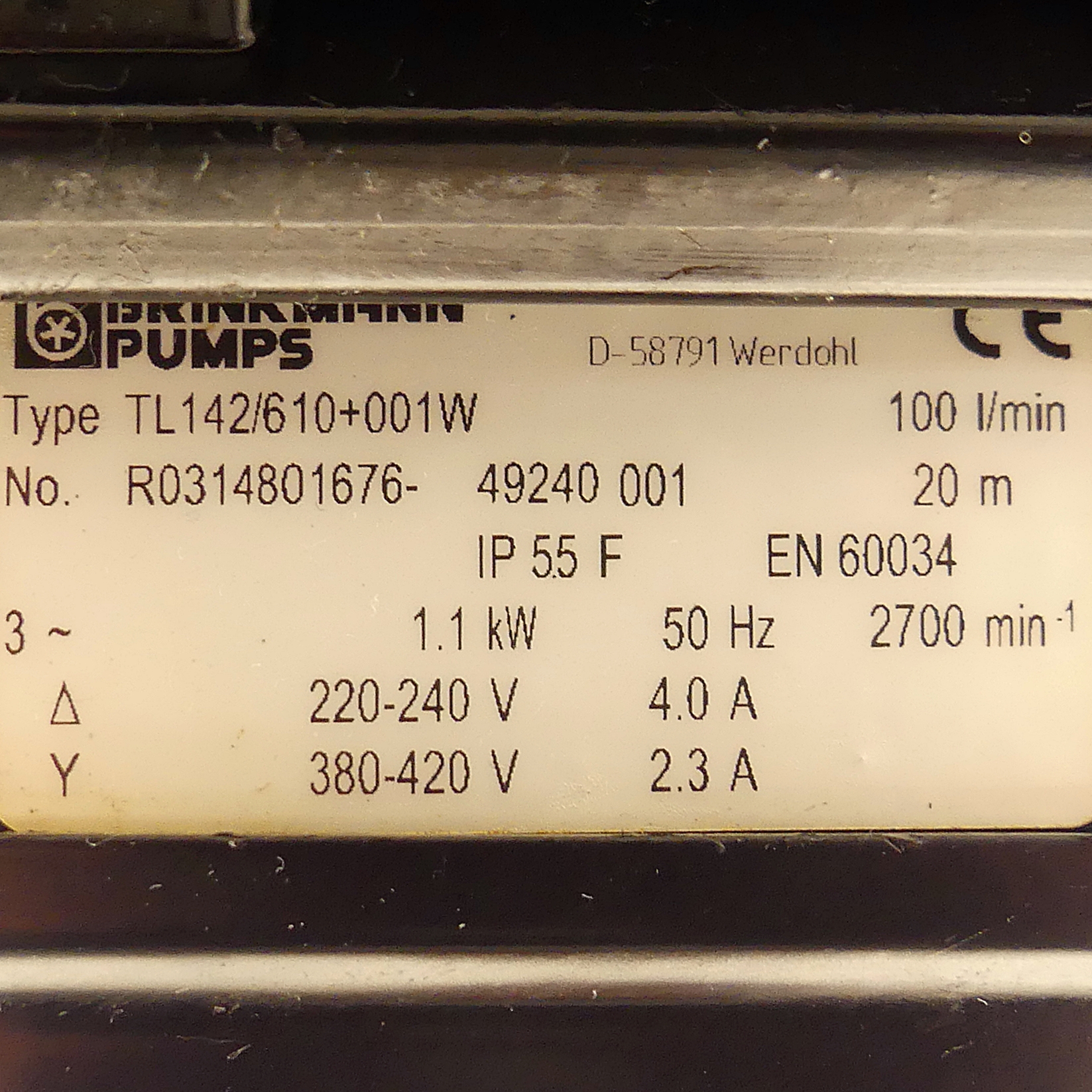 Tauchpumpe TL142/610+001W 