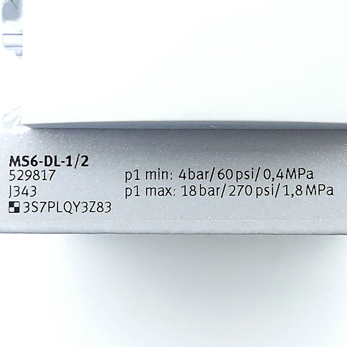 Soft-start valve MS6-DL-1/2 