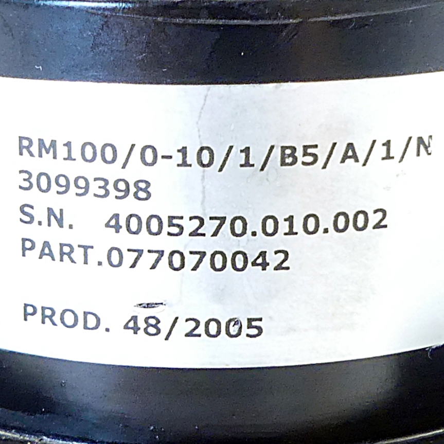 Proportionalventil RM100/0-10/1/B5/A/1/N 