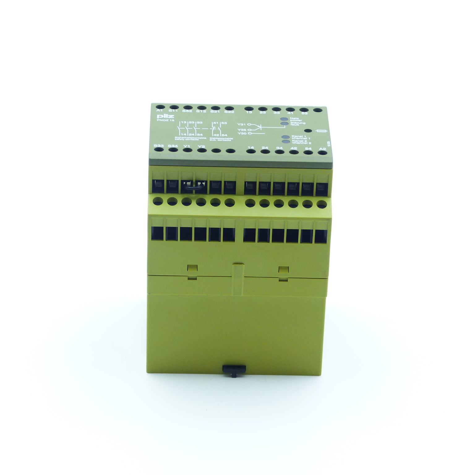 Safety Relay PNOZ 15 24VDC 3n/o 1n/o 1n/c 