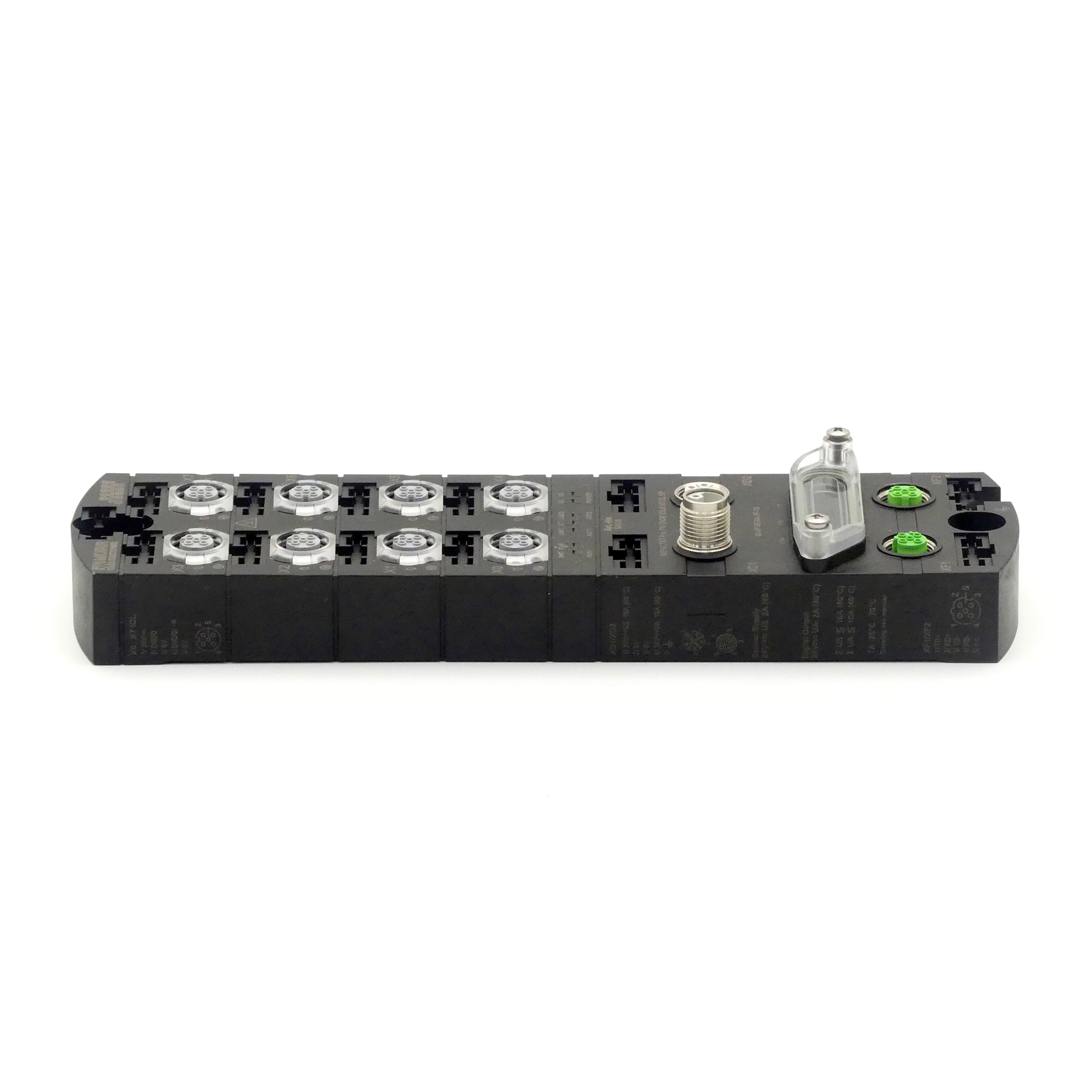 Compact module IMPACT67 Pro PN DIO8 IOL8 M12L 5P 