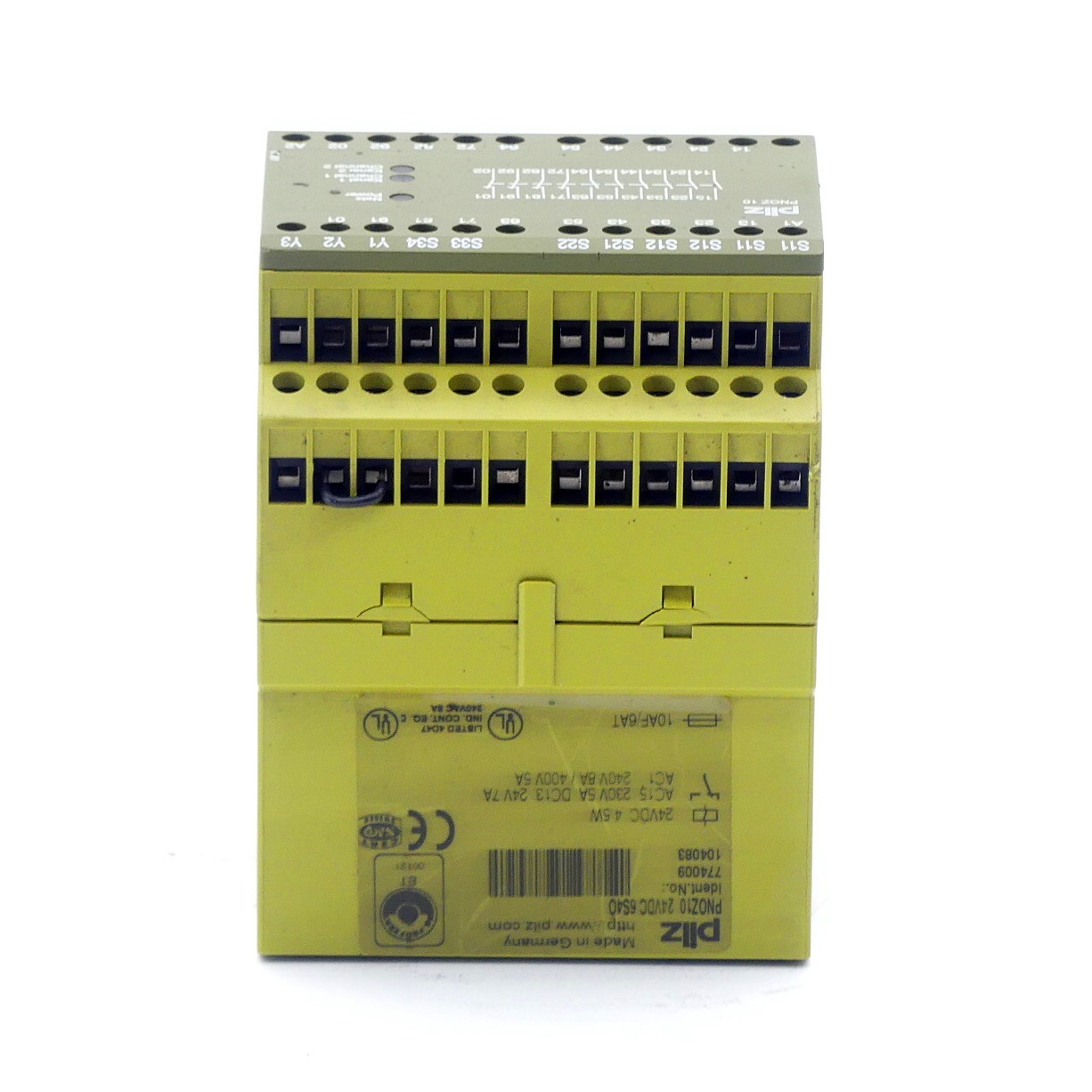 PNOZ 10 24VDC 6S40 Safety Switchgear 