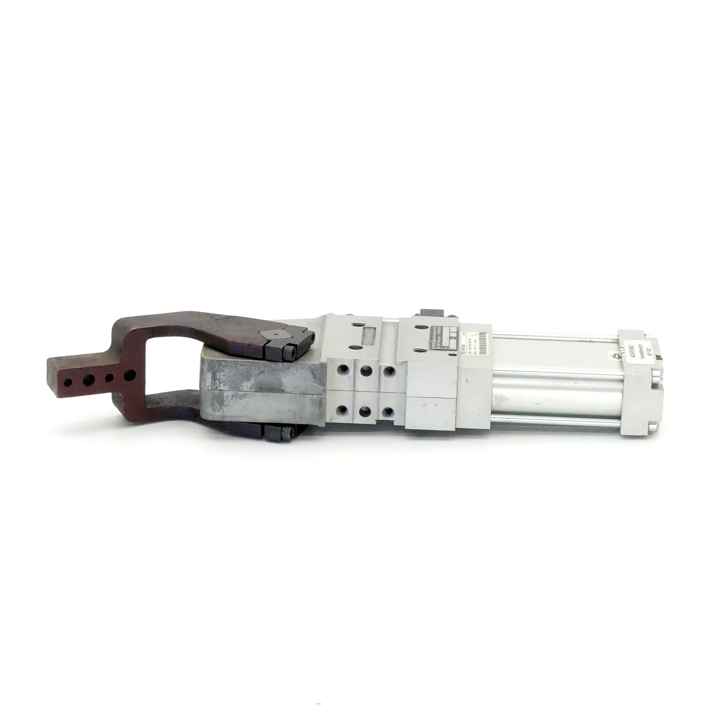 Pneumatic clamp 45° - 135 ° 