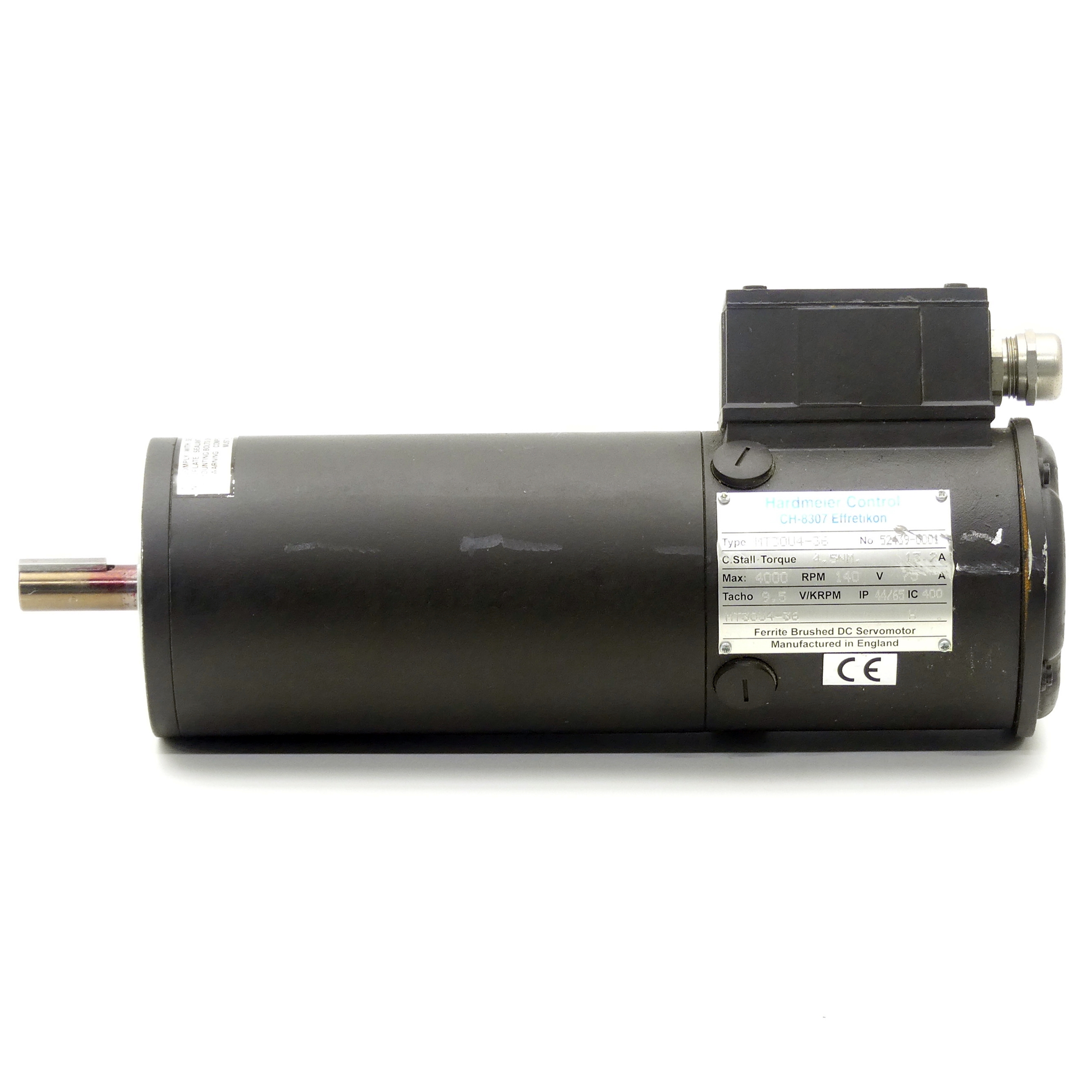 Ferritgebürsteter DC-Servomotor 