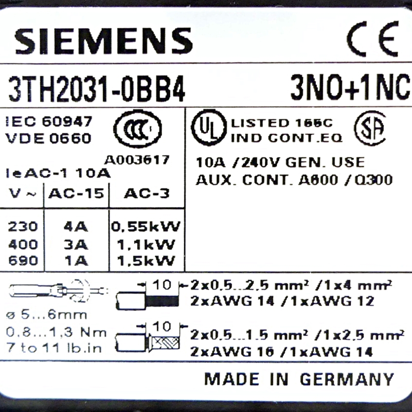 Control relay 