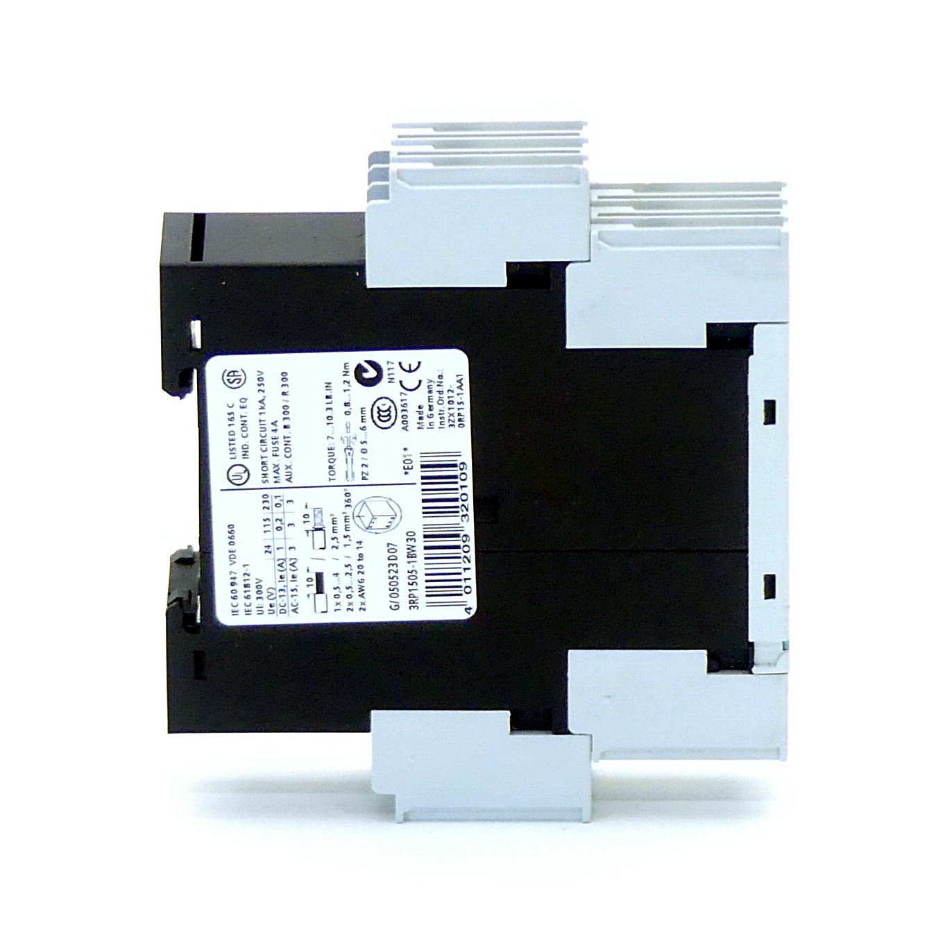 Timing relay 3RP1505-1BW30 