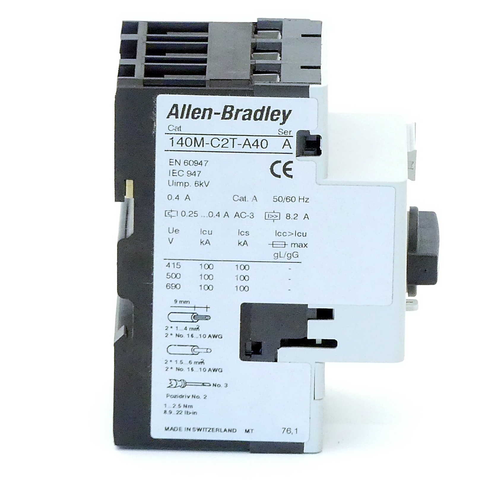 circuit breaker 140M-C2T-A40 