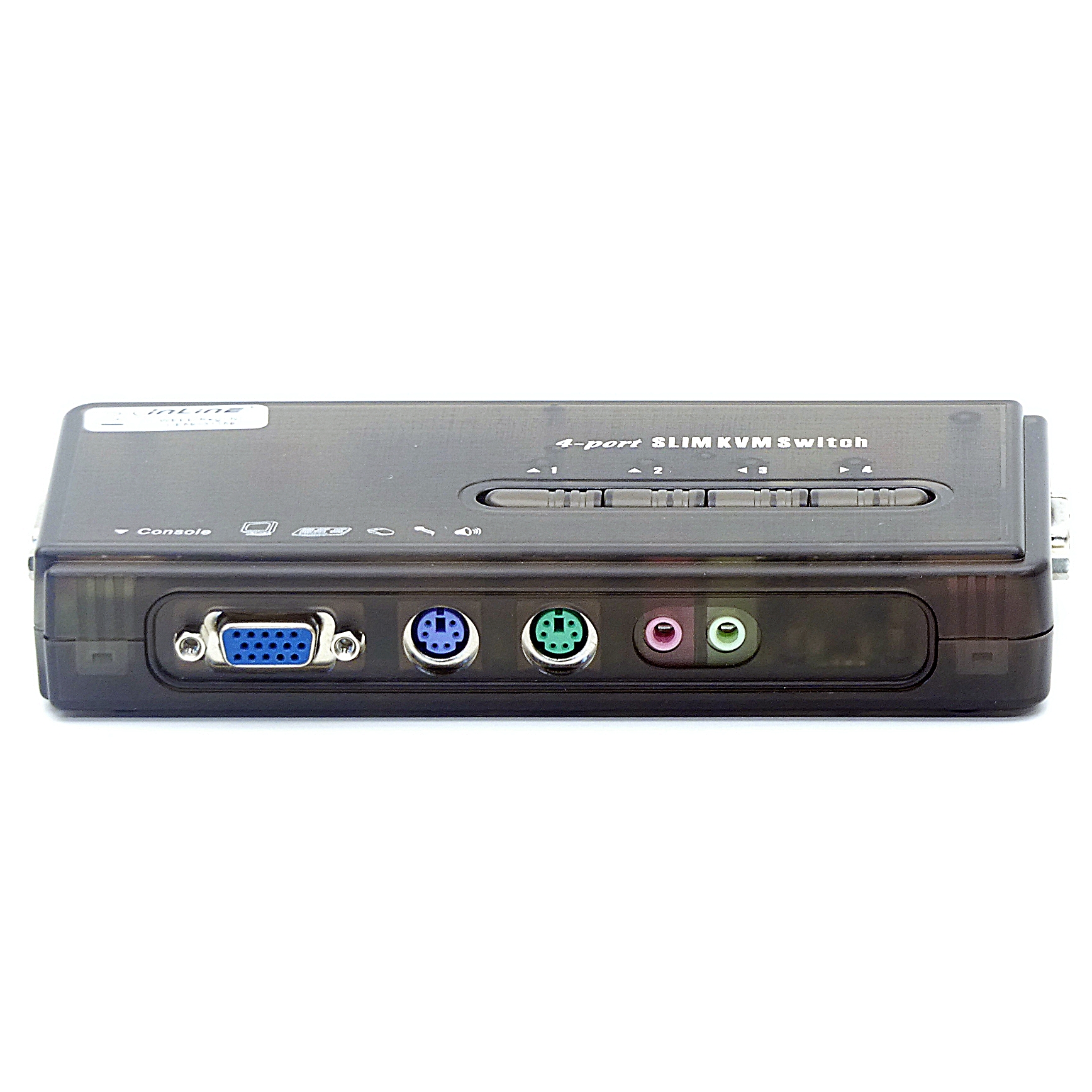 4-port SLIM KVM Switch 