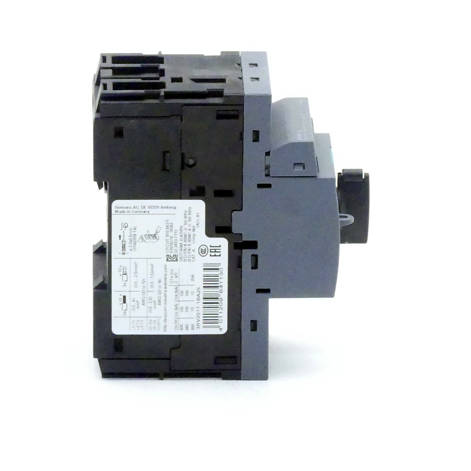 Circuit breaker 3RV2011-1BA25 