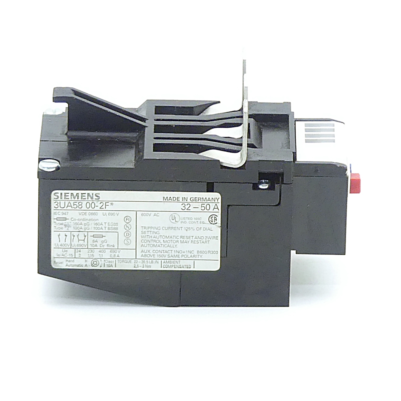 Overload relay 32-50A 