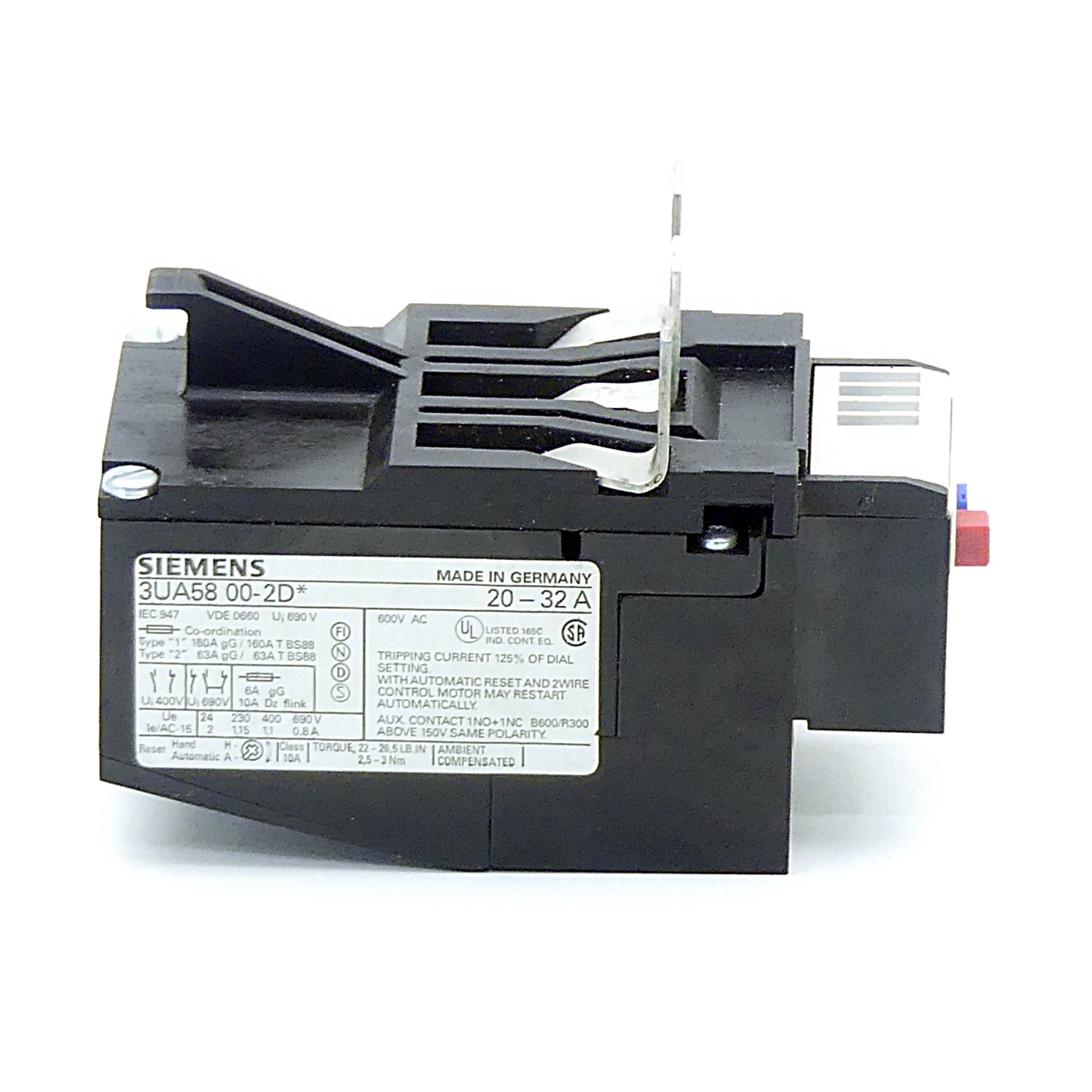 Overload relay 20-32A 