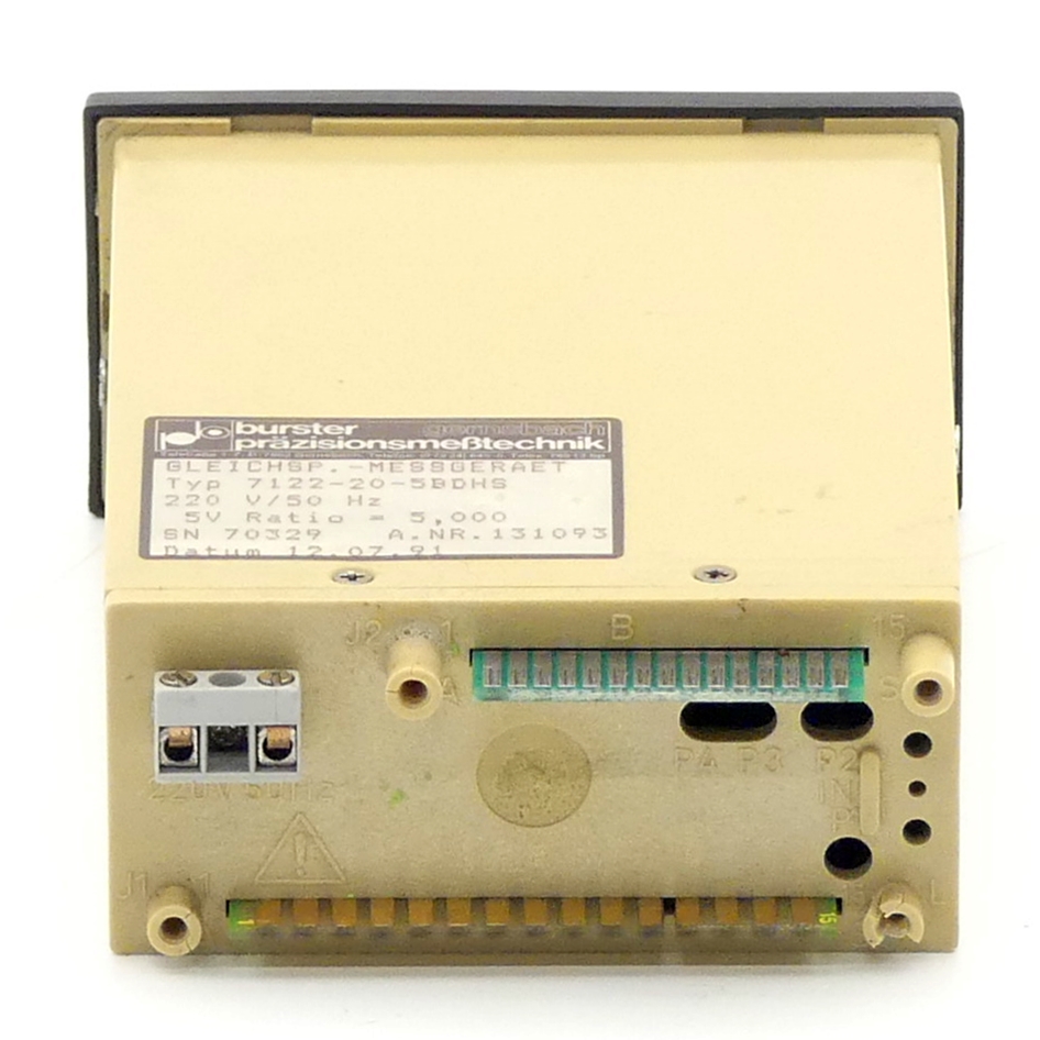 DC voltage measuring device 7122-20-5BDHS 