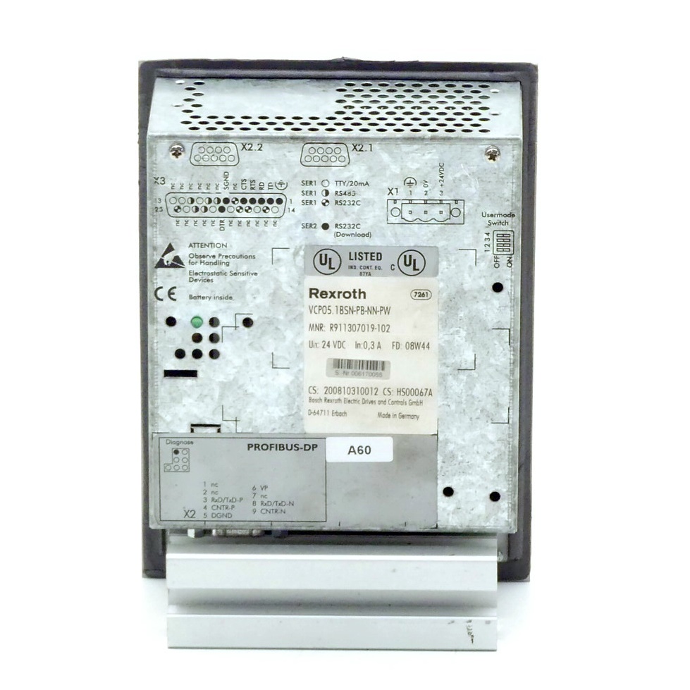 Control panel VCP05.1BSN-PB-NN-PW 