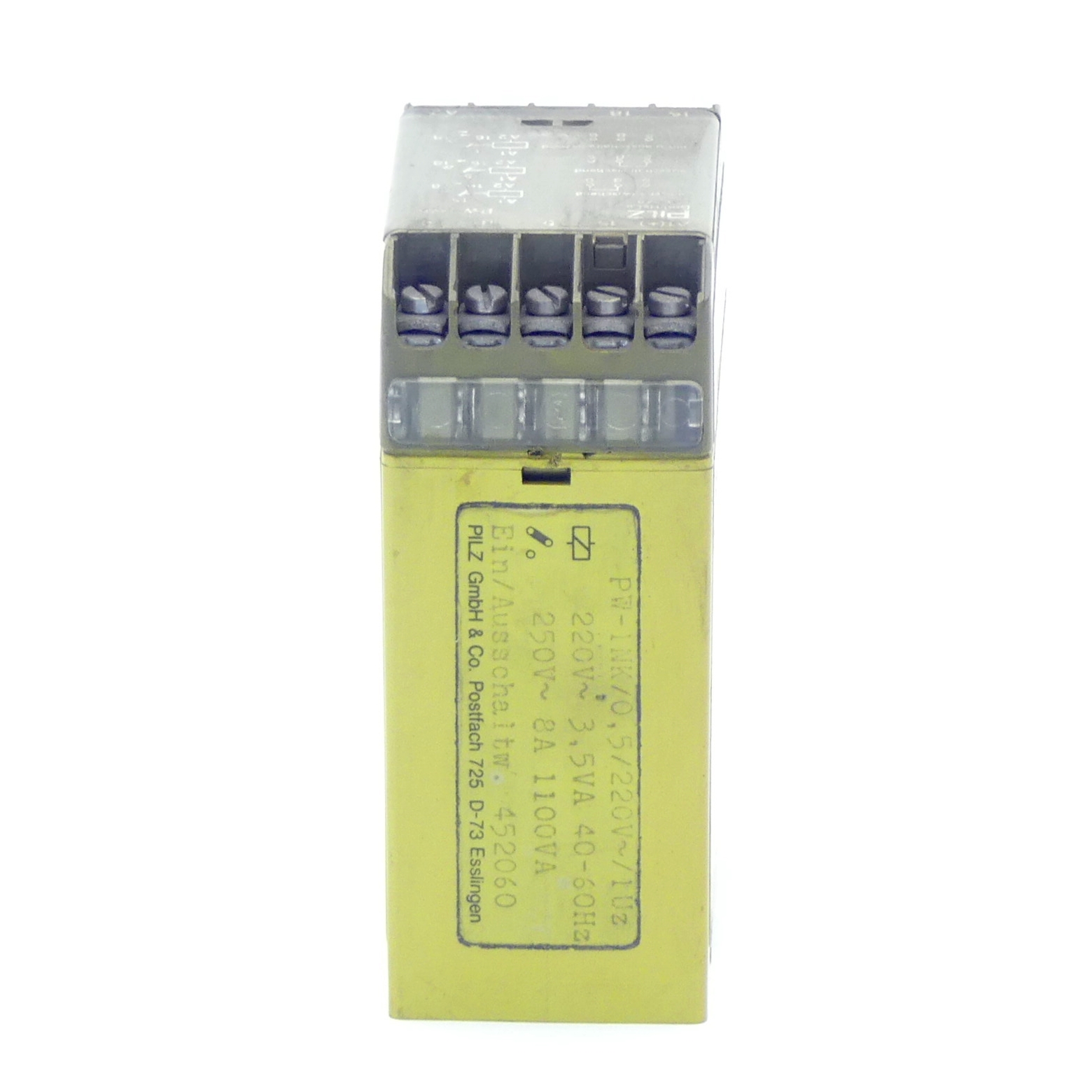 Safety relay PW-1NK/0,5/220V~/1Uz 